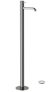 Daniel Tokyo, однорычажный напольный смеситель для раковины (излив 18 см), цвет хром