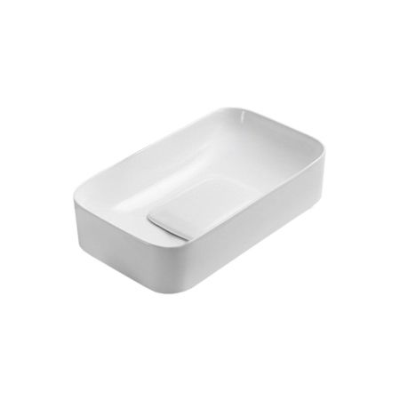 Раковина керамическая Vincea VBS-50460, 610*380*150, накладная, цвет белый, артикул VBS-50460