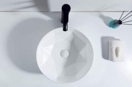 Раковина-чаша BelBagno 41 BB1342H300 Белая, артикул BB1342H300