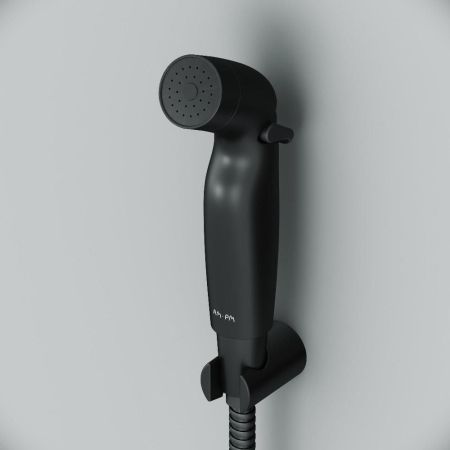 F0202022 Гигиенический набор со шлангом и держателем, чёрный, шт., артикул F0202022