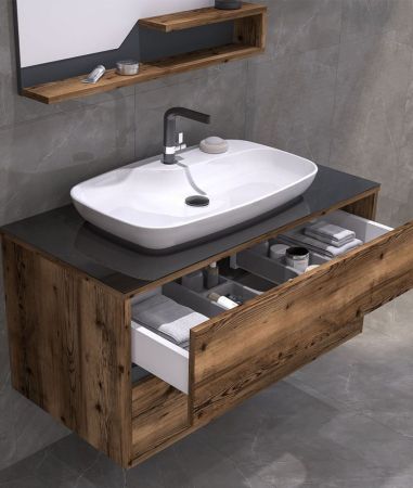 Тумба под раковину ORKA Galia 100 подвесная, Lidya