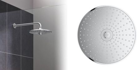 Верхний душ GROHE EUPHORIA SMARTCONTROL 26458000 (хром, металл/пластик, круглый), шт Верхний душ GROHE EUPHORIA SMARTCONTROL 26458000 (хром, металл/пластик, круглый), шт