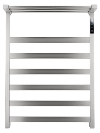 Полотенцесушитель электрический WONZON & WOGHAND FRANKFURT, Брашированный никель (WW-A1026-BR), артикул WW-A1026-BR