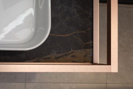 Консоль под раковину Allen Brau Liberty 90 1.33003.60 медь браш, артикул 1.33003.60