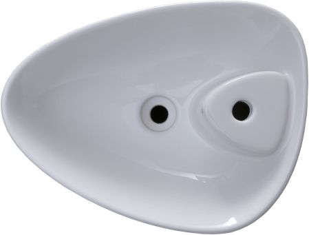 Раковина напольная Allen Brau Infinity 4.21015.20 белый глянец, артикул 4.21015.20