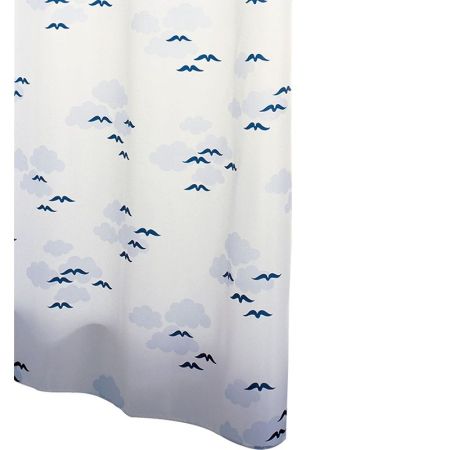 Штора для ванны Ridder Helgoland 200х180 Синяя, артикул 46363