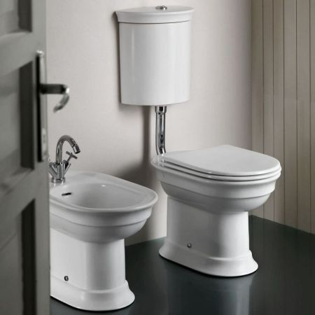 Унитаз Hatria Dolcevita YXXN приставной без бачка и сиденья, артикул YXXN01