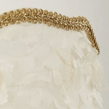 Абажур для светильника Migliore Complementi Rosa 690.25 Белый Золото, артикул ML.COM-50.690.25