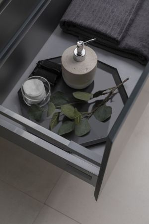 Тумба под раковину Allen Brau Infinity 85 1.21002.AM антрацит матовый, артикул 1.21002.AM