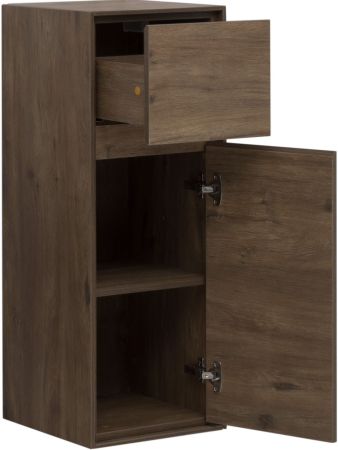 Шкаф-пенал Aquanet Милан 35 дуб рустикальный (малый)