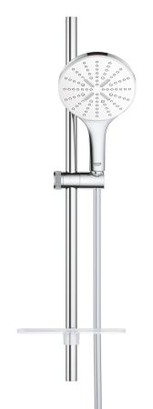 Душевой гарнитур GROHE Rainshower SmartActive 150, 3 вида струй, белая луна (26592LS0), артикул 26592LS0