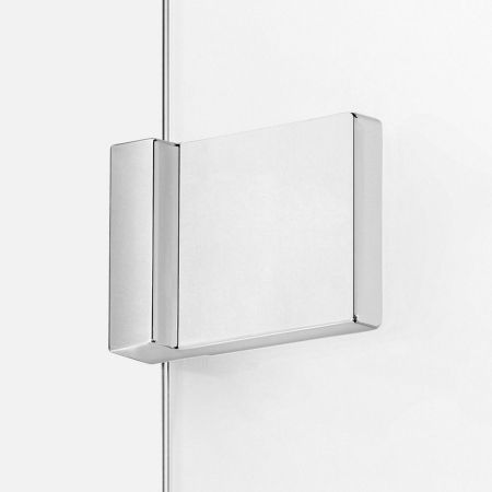 Шторка для ванны NEW TRENDY AVEXA 100 см EXK-1953 (хром), артикул EXK-1953