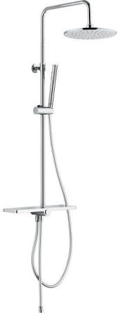 Душевая стойка Aquanet Pragmatic R AF430-70-R-C, с полочкой, артикул AF430-70-R-C