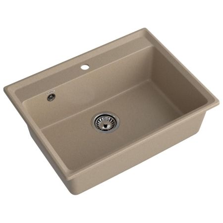 Кухонная мойка GranFest LEVEL 660, песочный, артикул LV-660 песочный