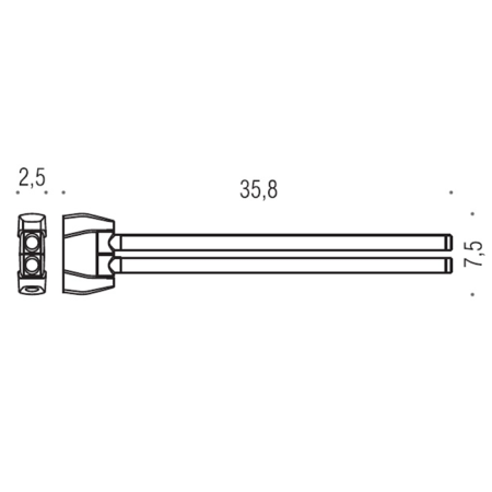 Colombo Road держатель для полотенца-35,8см, двойной поворотный, цвет: хром, артикул B8012.CR