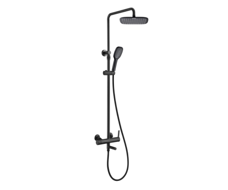 Душевая система Bronze de Luxe AVANTGARDE 2039H, черный, артикул 2039H