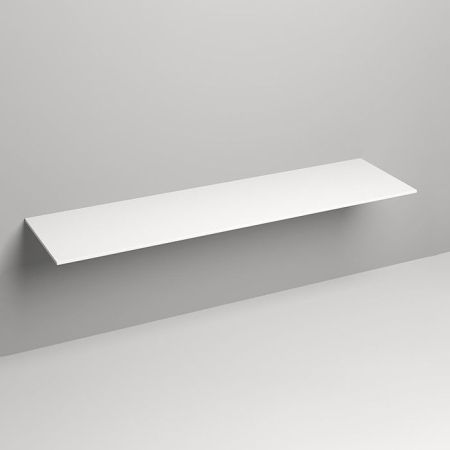 SALINI Столешница 2000х500х15 мм, из материалв S-Stone, цвет белый матовый