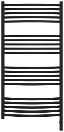 Полотенцесушитель электрический АРКУС 3.0 1200х600 МЭМ правый (Матовый чёрный), артикул 31-5705-1260