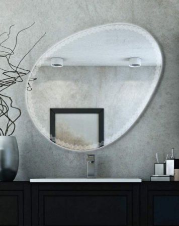 Зеркало CEZARES со встроенной LED подсветкой 98х75 см 44777, артикул 44777