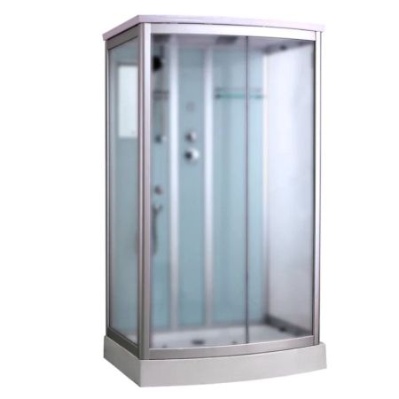 Душевая кабина Timo Standart Silver Fabric T-6615SF, 120x90x220, артикул T-6615SF