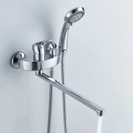 Смеситель для ванны Shevanik S5172, хром