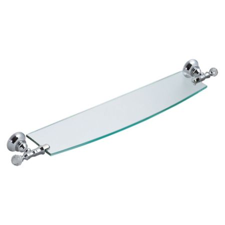 Стеклянная полка Webert Karenina 73 KA500701 Хром кристаллы Swarovski, артикул KA500701015