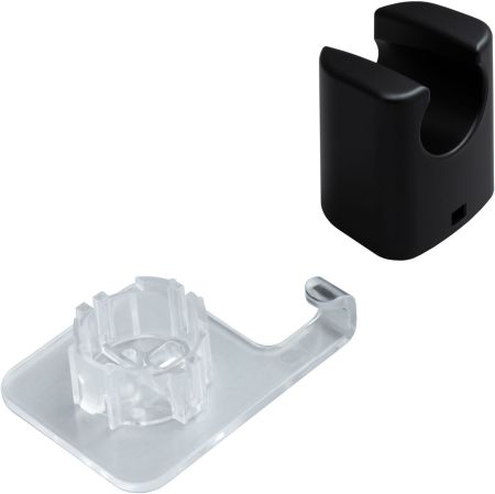 Держатель для душа Allen Brau Infinity 5.21B17-31 черный матовый, артикул 5.21B17-31