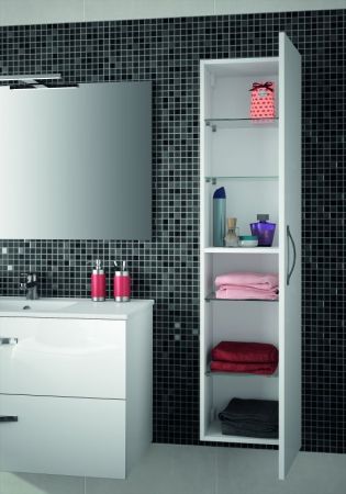 EB396-N14  пенал Ola подвесной /35х140/ (серый антрацит), артикул EB396-N14