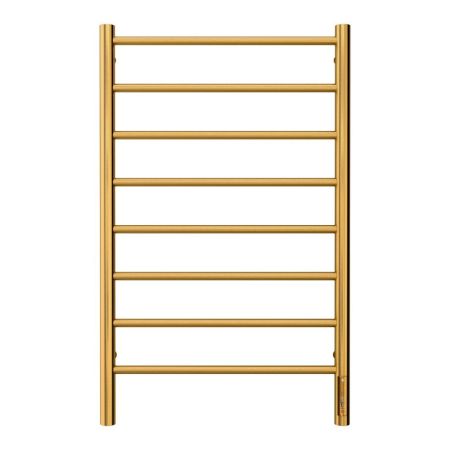 Полотенцесушитель электрический Terminus Аврора П8 50х85 quick touch, брашированное золото, артикул 4670078566324