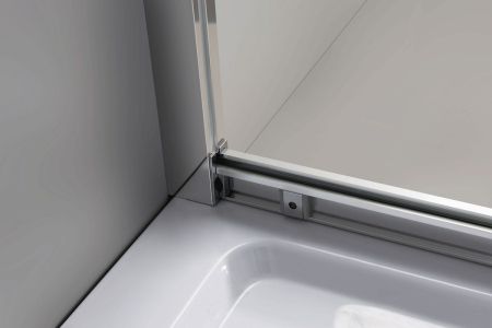 Душевой уголок Scala VSQ-2SC100CL, 1000*1000, хром, стекло прозрачное, артикул VSQ-2SC100CL