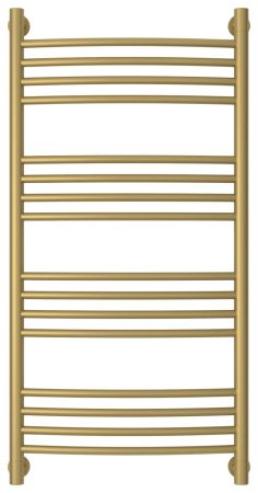 Полотенцесушитель водяной "Богема+" 1000х500 (Матовое ЗОЛОТО), артикул 032-0221-1050