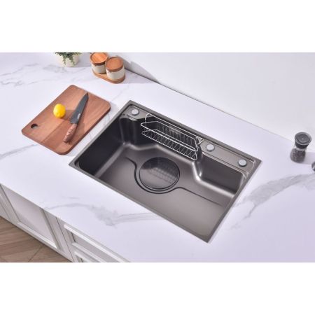 Мойка для кухни Fmark FSC7846Q, сатин