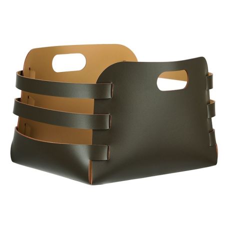 Colombo Adj Корзина Riga,27x36H25 см, цвет: оливковый/горчичный, артикул BADJ9687-5540