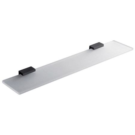 Colombo Look Полка 600см, цвет: чёрный матовый/матовое стекло, артикул B1616.NM-VAN