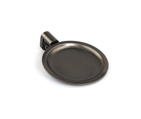 Stil Haus Hashi, настенная металлическая мыльница, цвет оружейная сталь, артикул HS09M(61)