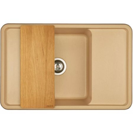 Кухонная мойка Акватон Беллис 78 1A725032BS260 Латте, артикул 1A725032BS260