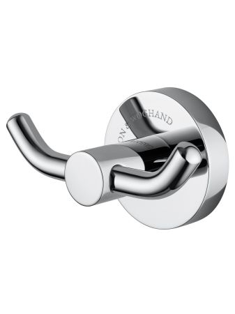 Двойной крючок для ванной WONZON & WOGHAND EASY, Хром (WW-8125), артикул WW-8125