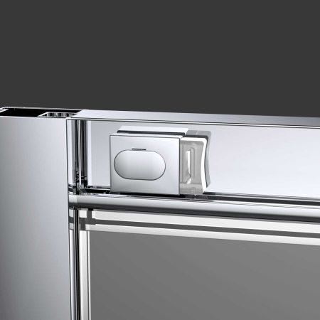 Душевые двери Vincea Душевая дверь Alpha VDS-3AL100CL, 1000, хром, стекло прозрачное,, артикул VDS-3AL100CL