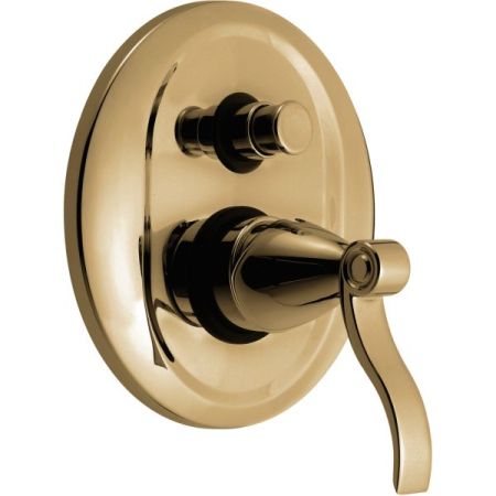 Смеситель Abel внутристенный, с переключателем на 2 выхода, цвет бронза, артикул 39019BR