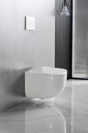 подвесные унитазы Vincea Унитаз подвесной Globo VT1-52T Tornado, цвет белый, ультратонкое soft-close сиденье,, артикул VT1-52T