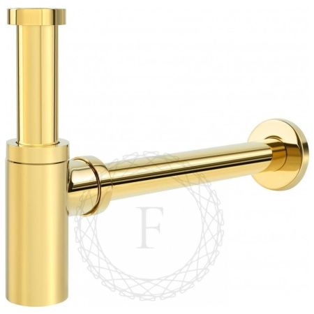 Сифон для раковины FILARETE FL70GO, золото, артикул FL70GO