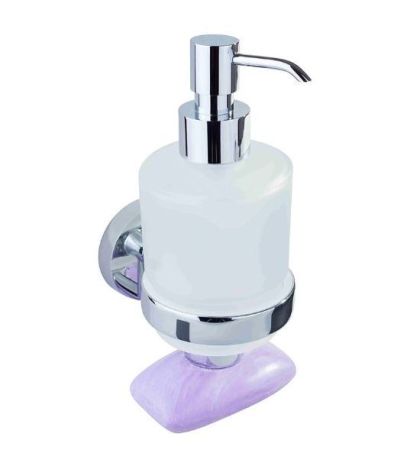 Дозатор OMEGA  жидкого мыла с магнетической мыльницей 75*160*100