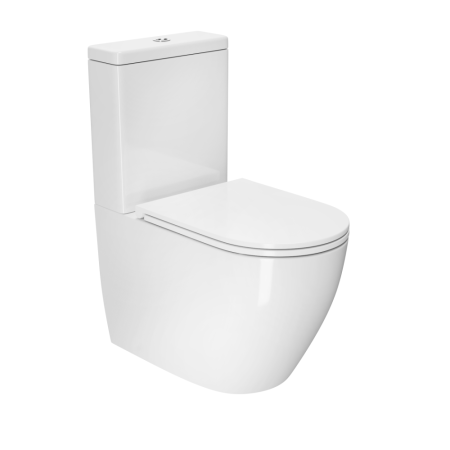 Унитаз-компакт безободковый D&K Matrix 630*365*840мм (DT1397016), артикул DT1397016