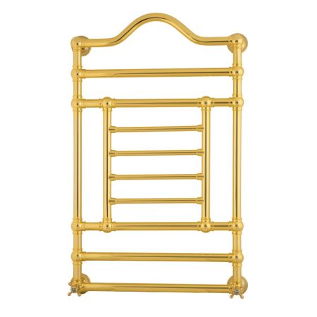EDWARD SX Полотенцесушитель электрический h920/1070х600/680 мм.(включение слева), золото, артикул ML.EDW-EL.510.DO
