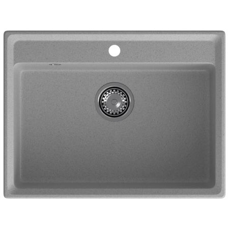 Кухонная мойка GranFest LEVEL 660, серый, артикул LV-660 серый