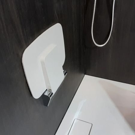 Душевое сиденье EXCELLENT (белое), артикул DOAC.1501WH