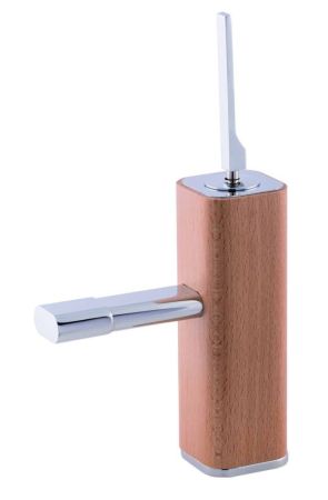 Mariner Seve, однорычажный смеситель для раковины с донным клапаном "click clack", цвет природный, артикул 8650-460