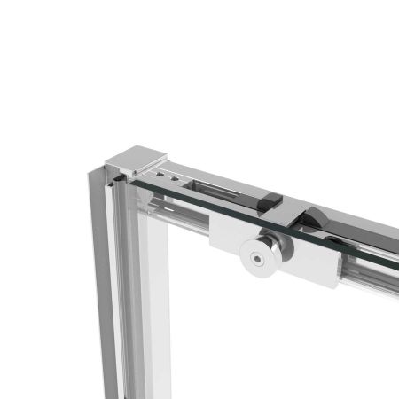 Душевая дверь Slim Soft VDS-1SS150CL, 1500, хром, стекло прозрачное, артикул VDS-1SS150CL