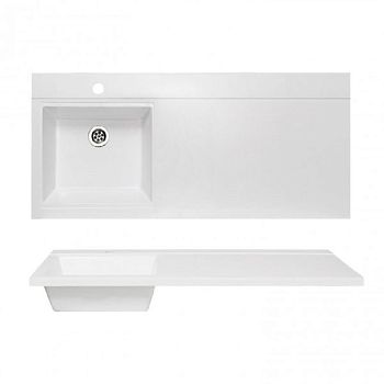 Умывальник Runo мебельный Гамма 105 лайт правое крыло (00-00001119)