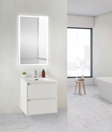 Тумба под раковину BelBagno KRAFT 39-500/390-2C-SO-BO подвесная Bianco Opaco Тумба под раковину BelBagno KRAFT 39-500/390-2C-SO-BO подвесная Bianco Opaco
